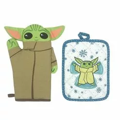 St. Nicholas Square® Star Wars The Mandalorian The Child Oven Mitt & Pot Holder Set