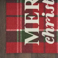 St. Nicholas Square® Merry Christmas Holiday 19.5'' X 30'' Accent Rug -Nichola Home Decor Shop unnamed file 1012