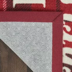 St. Nicholas Square® Merry Christmas Holiday 19.5'' X 30'' Accent Rug -Nichola Home Decor Shop unnamed file 1013