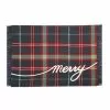 St. Nicholas Square® Merry Embroidered Plaid Placemat