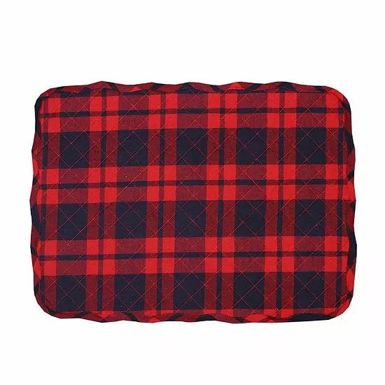 St. Nicholas Square® Cabin Buffalo Plaid Quilted Placemat 1 St. Nicholas Square® Cabin Buffalo Plaid Quilted Placemat