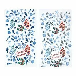 St. Nicholas Square® Seas And Greetings Kitchen Towel 2-pk. -Nichola Home Decor Shop unnamed file 1080