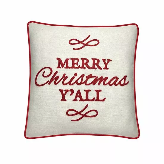 St. Nicholas Square® Farmhouse Christmas Throw Pillow 1 St. Nicholas Square® Farmhouse Christmas Throw Pillow
