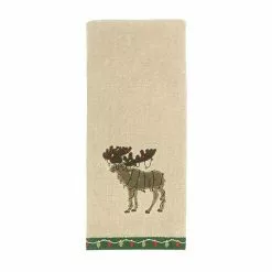 St. Nicholas Square® Moose Lights Hand Towel