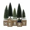 St. Nicholas Square® Be Merry House With Tree Decor