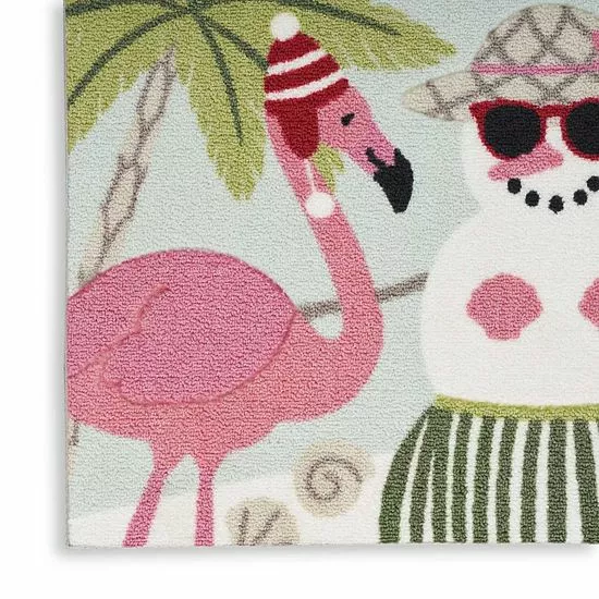 St. Nicholas Square® Flamingo Holiday 19.5'' X 30'' Accent Rug 5 St. Nicholas Square® Flamingo Holiday 19.5'' X 30'' Accent Rug - Image 5