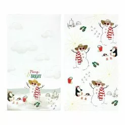 St. Nicholas Square® Sandy Snowman Kitchen Towel 2-pk. -Nichola Home Decor Shop unnamed file 1338