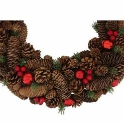 St. Nicholas Square® Pinecone Artificial Pine Wreath -Nichola Home Decor Shop unnamed file 1344