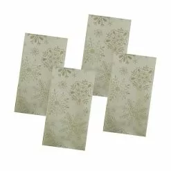 St. Nicholas Square® Snowflake Shine Jacquard Dinner Napkin 4-pk.