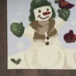 St. Nicholas Square® Snowman Duo Holiday 19.5'' X 30'' Accent Rug 9 St. Nicholas Square® Snowman Duo Holiday 19.5'' X 30'' Accent Rug -Nichola Home Decor Shop unnamed file 1363