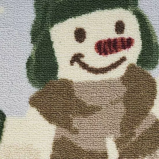 St. Nicholas Square® Snowman Duo Holiday 19.5'' X 30'' Accent Rug 6 St. Nicholas Square® Snowman Duo Holiday 19.5'' X 30'' Accent Rug - Image 6