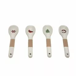 St. Nicholas Square® Yuletide 4-pc. Hot Cocoa Spoon Set -Nichola Home Decor Shop unnamed file 1400
