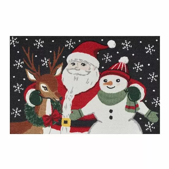 St. Nicholas Square® Santa Friends Holiday 19.5'' X 30'' Accent Rug 1 St. Nicholas Square® Santa Friends Holiday 19.5'' X 30'' Accent Rug