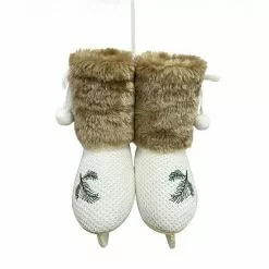 St. Nicholas Square® Faux Fur Ice Skate Christmas Ornament With Loop -Nichola Home Decor Shop unnamed file 1468