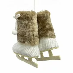St. Nicholas Square® Faux Fur Ice Skate Christmas Ornament With Loop -Nichola Home Decor Shop unnamed file 1469