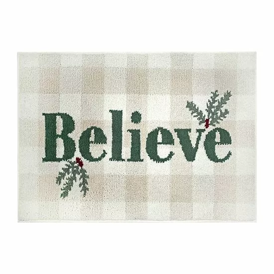 St. Nicholas Square® Believe 23'' X 35'' Rug 1 St. Nicholas Square® Believe 23'' X 35'' Rug