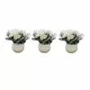 St. Nicholas Square® Artificial Floral Arrangement Table Decor 3-piece Set