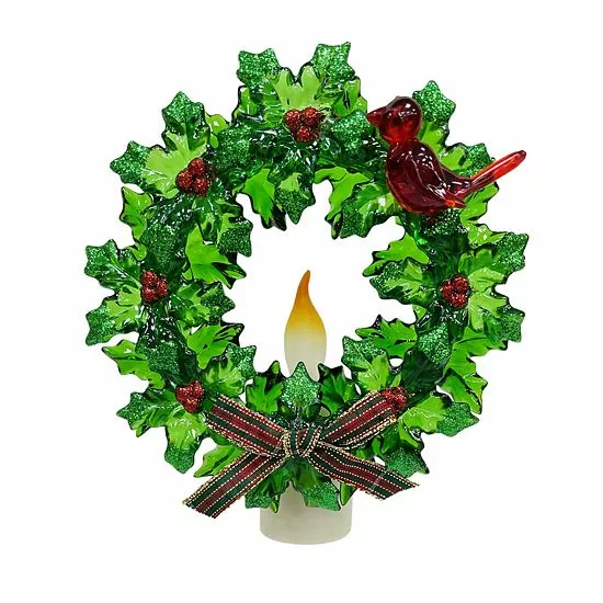 St. Nicholas Square® Wreath Night Light 3 St. Nicholas Square® Wreath Night Light - Image 3