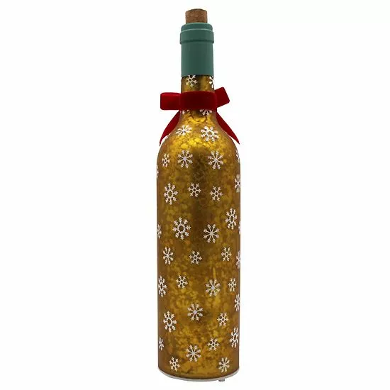 St. Nicholas Square® LED "Deck The Halls Y'all" Wine Bottle 3 St. Nicholas Square® LED "Deck The Halls Y'all" Wine Bottle - Image 3