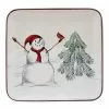 St. Nicholas Square® Yuletide Square Salad Plate