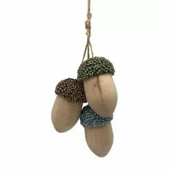 St. Nicholas Square® Trio Of Acorns Christmas Ornament