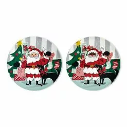 St. Nicholas Square® Merry Merry 4-pc. Dinner Plate Set -Nichola Home Decor Shop unnamed file 1671