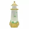 St. Nicholas Square® Shimmer Lighthouse LED Spinning Water Table Decor