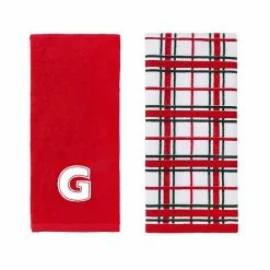 St. Nicholas Square® Monogram Hand Towel 2-pack Set -Nichola Home Decor Shop unnamed file 174
