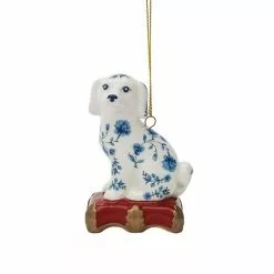 St. Nicholas Square® Ceramic Dog Ornament