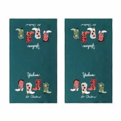 St. Nicholas Square® Texas Christmas Kitchen Towel 2-pk. -Nichola Home Decor Shop unnamed file 1773