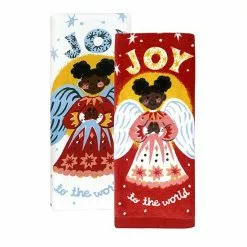 St. Nicholas Square® Joy Angel Kitchen Towel 2-pk.