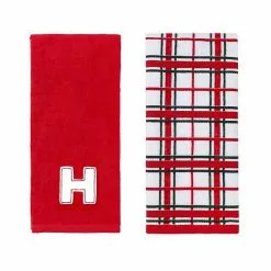 St. Nicholas Square® Monogram Hand Towel 2-pack Set -Nichola Home Decor Shop unnamed file 185