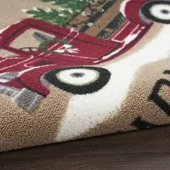 St. Nicholas Square® Truck Warm Wishes Holiday Accent Rug -Nichola Home Decor Shop unnamed file 197