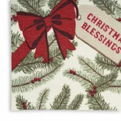 St. Nicholas Square® Christmas Blessings Holiday 19.5'' X 30'' Accent Rug 11 St. Nicholas Square® Christmas Blessings Holiday 19.5'' X 30'' Accent Rug -Nichola Home Decor Shop unnamed file 1987