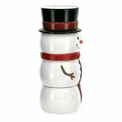 St. Nicholas Square® Yuletide 4-pc. Stacking Snowman Mug Set 9 St. Nicholas Square® Yuletide 4-pc. Stacking Snowman Mug Set -Nichola Home Decor Shop unnamed file 201