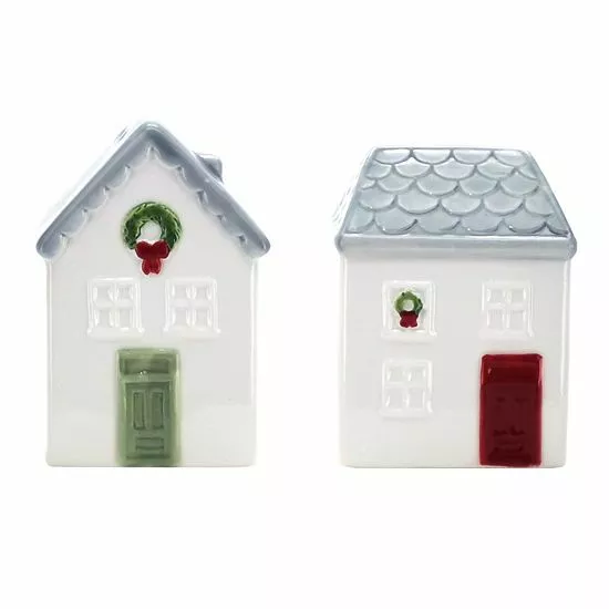 St. Nicholas Square® Humble Estate House Salt & Pepper Shaker Set 1 St. Nicholas Square® Humble Estate House Salt & Pepper Shaker Set