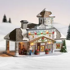 St. Nicholas Square® Village Train Station House -Nichola Home Decor Shop unnamed file 206