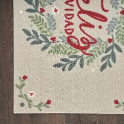 St. Nicholas Square® Feliz Navidad Holiday 19.5'' X 30'' Accent Rug -Nichola Home Decor Shop unnamed file 2077