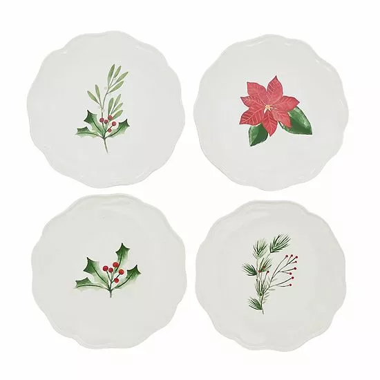 St. Nicholas Square® Humble Estate 4-pc. Appetizer Plate Set 1 St. Nicholas Square® Humble Estate 4-pc. Appetizer Plate Set