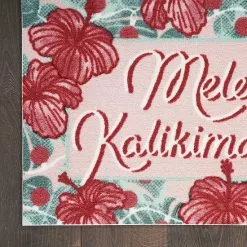 St. Nicholas Square® Mele Kalikimaka Holiday 19.5'' X 30'' Accent Rug -Nichola Home Decor Shop unnamed file 2112