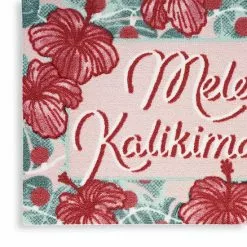 St. Nicholas Square® Mele Kalikimaka Holiday 19.5'' X 30'' Accent Rug -Nichola Home Decor Shop unnamed file 2114