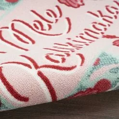 St. Nicholas Square® Mele Kalikimaka Holiday 19.5'' X 30'' Accent Rug -Nichola Home Decor Shop unnamed file 2116