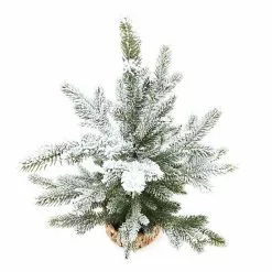 St. Nicholas Square® Flocked Pine Tree Floor Decor -Nichola Home Decor Shop unnamed file 2135