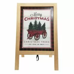 St. Nicholas Square® Christmas Trees Porch Floor Decor