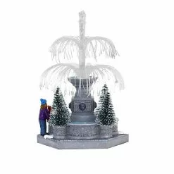 St. Nicholas Square® Village Light-Up Fountain -Nichola Home Decor Shop unnamed file 216