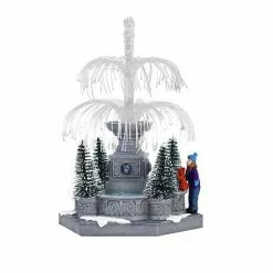 St. Nicholas Square® Village Light-Up Fountain -Nichola Home Decor Shop unnamed file 217