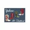 St. Nicholas Square® Yeehaw, It's Christmas Holiday 19.5'' X 30'' Accent Rug