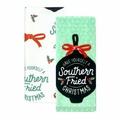 St. Nicholas Square® Southern Fried Kitchen Towel 2-pk.