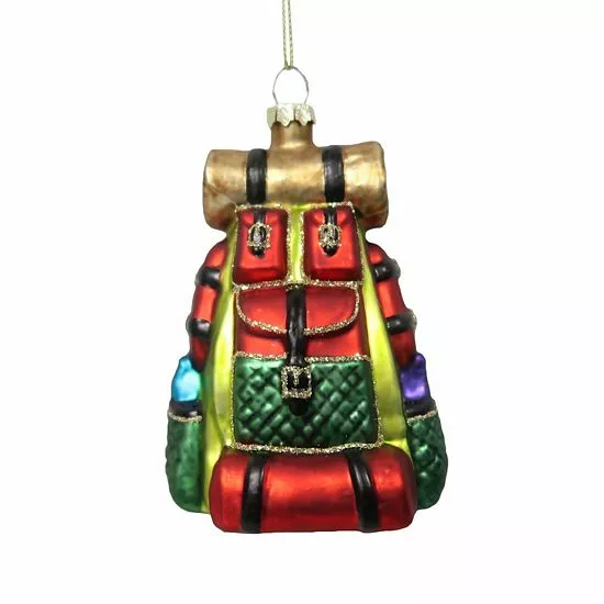 St. Nicholas Square® Camping Backpack Christmas Ornament 1 St. Nicholas Square® Camping Backpack Christmas Ornament