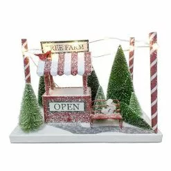 St. Nicholas Square® LED Paper Tree Farm Table Decor